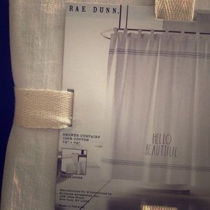 Rae Dunn Shower Curtain